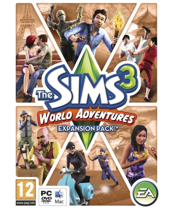 The Sims 3 - World Adventures DLC Origin / EA app Key GLOBAL